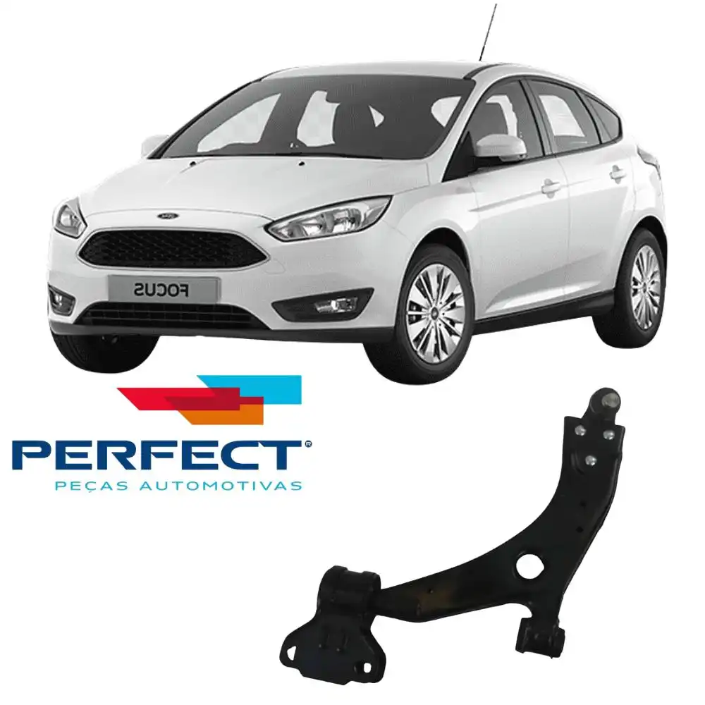 BANDEJA DIANTEIRA FOCUS 2013 A 2018 ESQUERDA COM PIVO