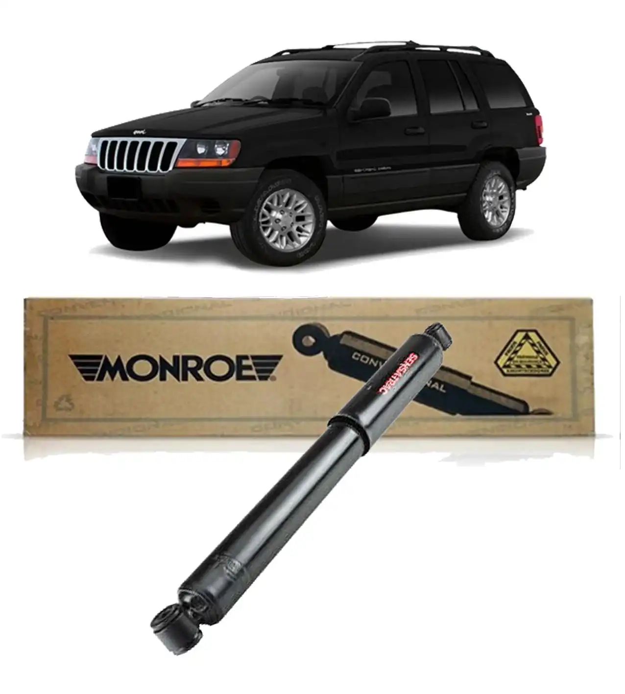 AMORTECEDOR TRASEIRO CHEROKEE 1993 A 1998