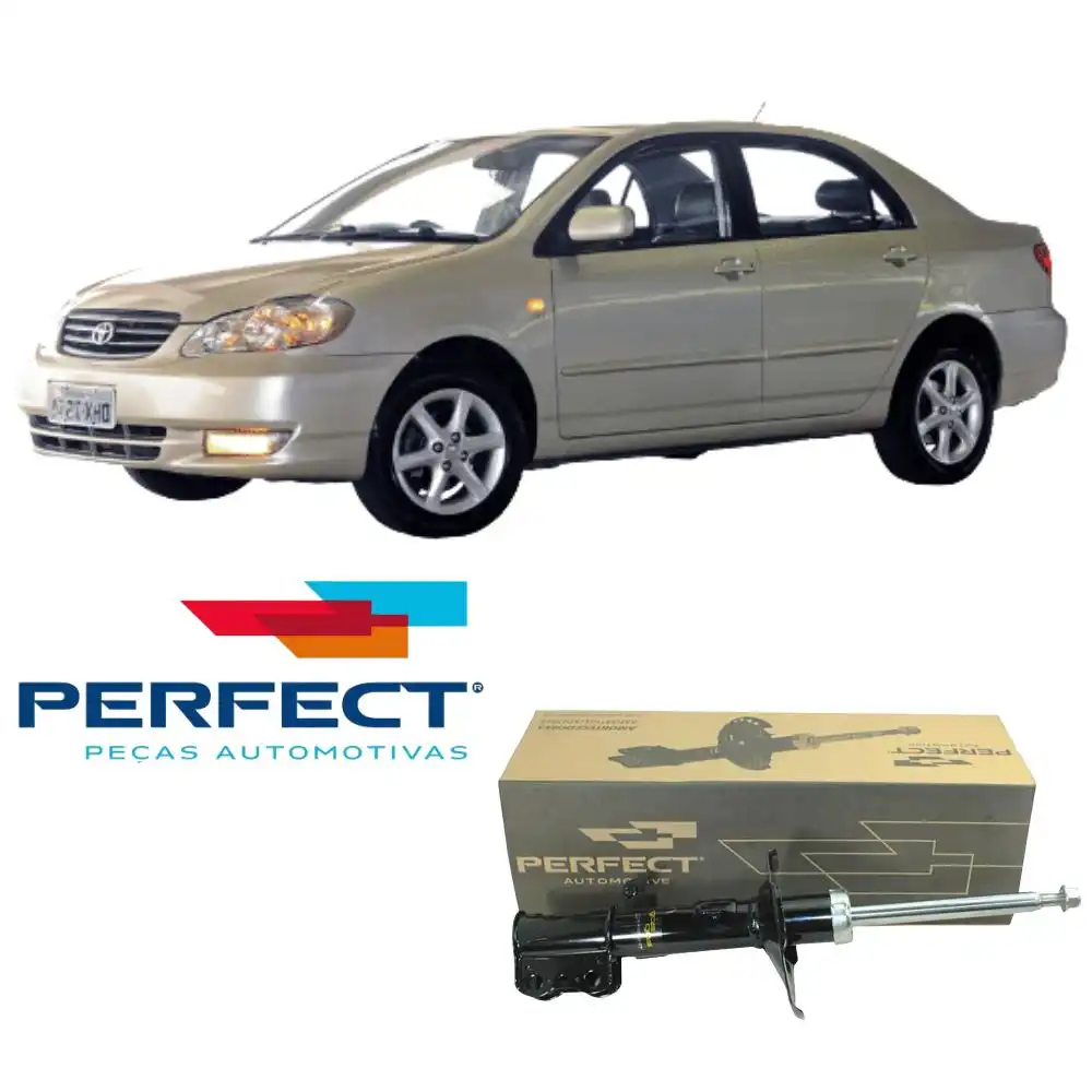 AMORTECEDOR DIANTEIRO TOYOTA COROLLA 2002 A 2008 DIREITO