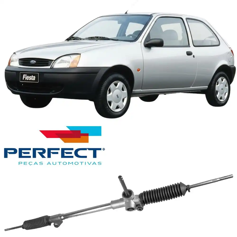 CAIXA DIRECAO FIESTA 2002 A 2014 MECANICA C/ BARRA AXIAL