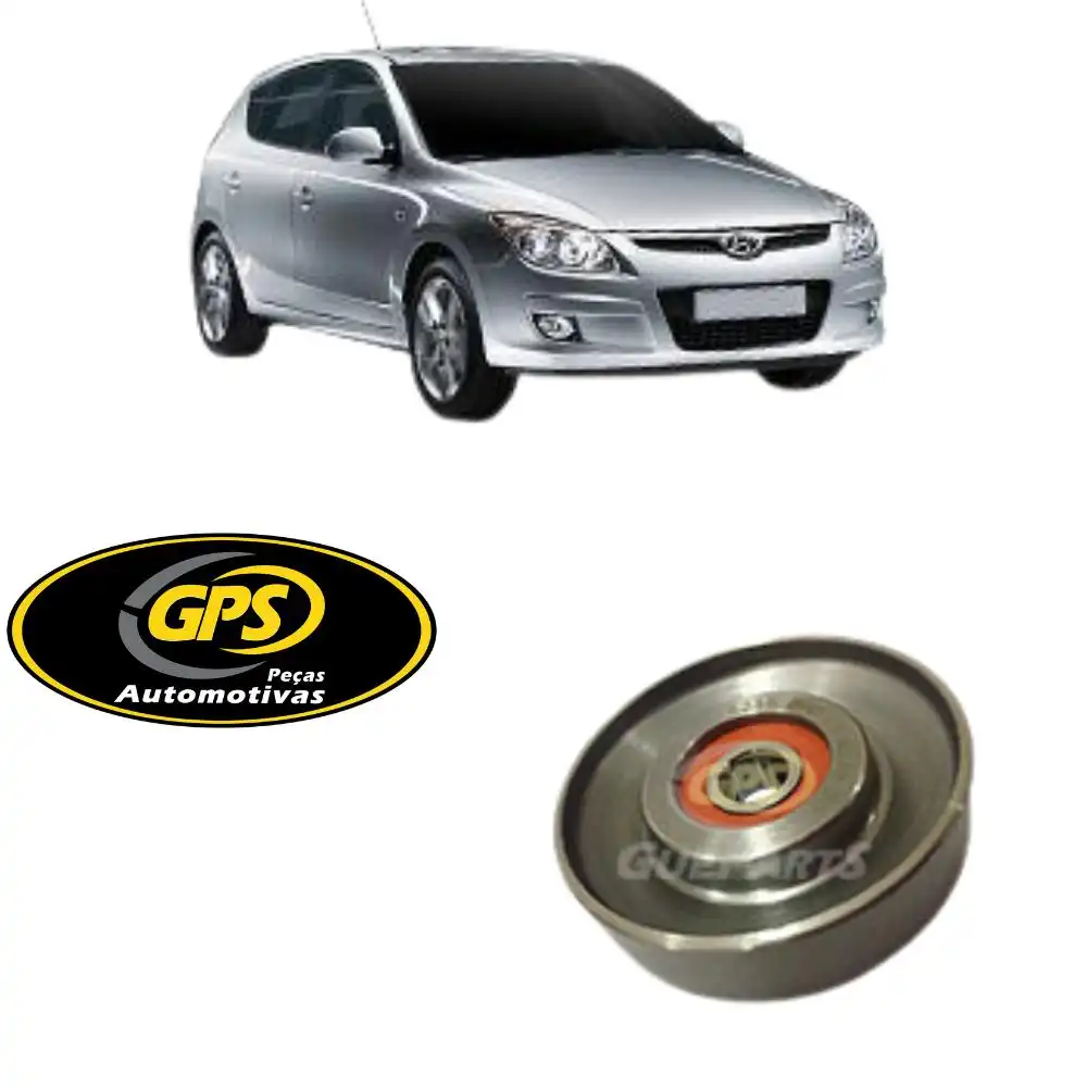 POLIA CORREIA ALTERNADOR I30 2.0 16V 2009 ACIMA