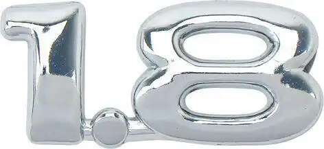 EMBLEMA 1.8 GM 94/ CROMADO