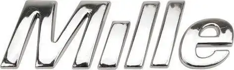 EMBLEMA FIAT MILLE UNO FIRE