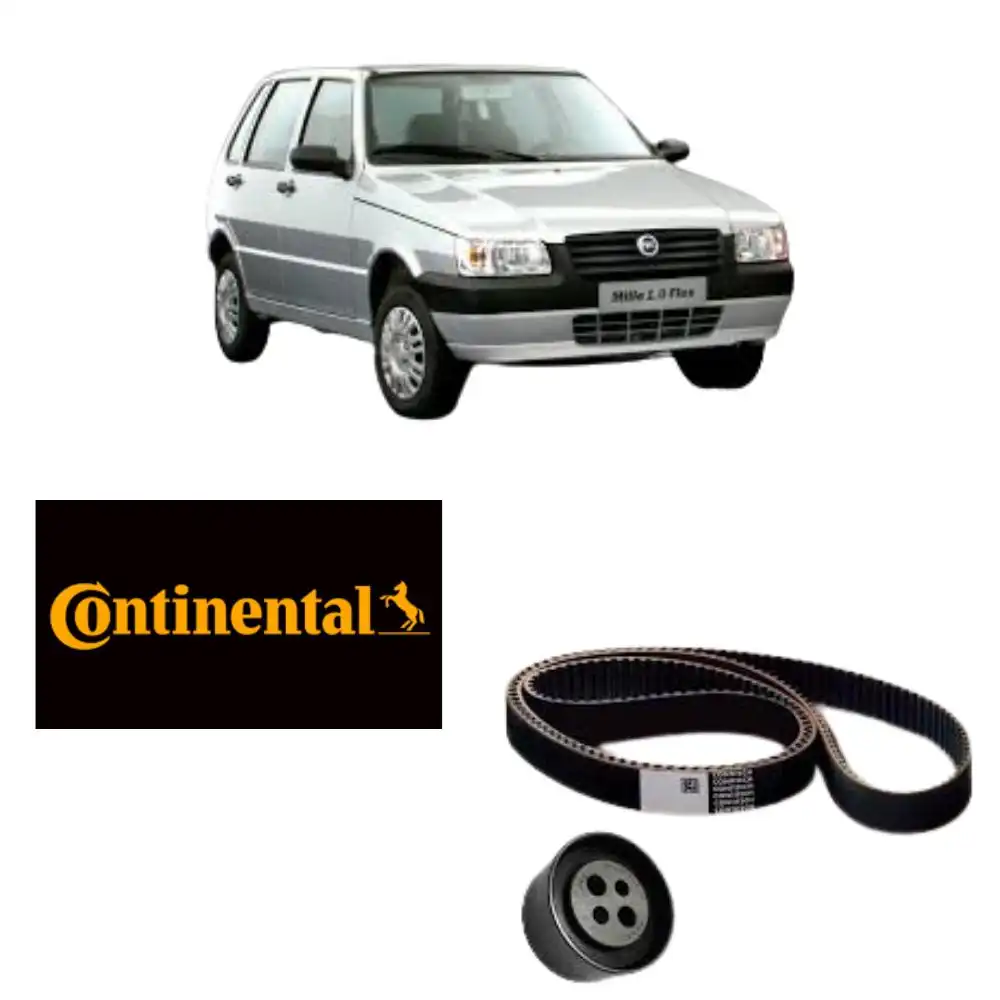 KIT CORREIA DENTADA UNO 1.0 8V 2000 A 2009