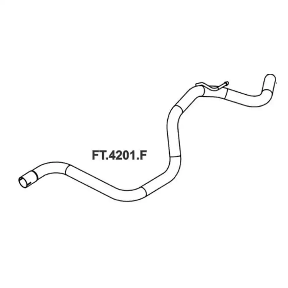 TUBO TRASEIRO FIAT MOBI