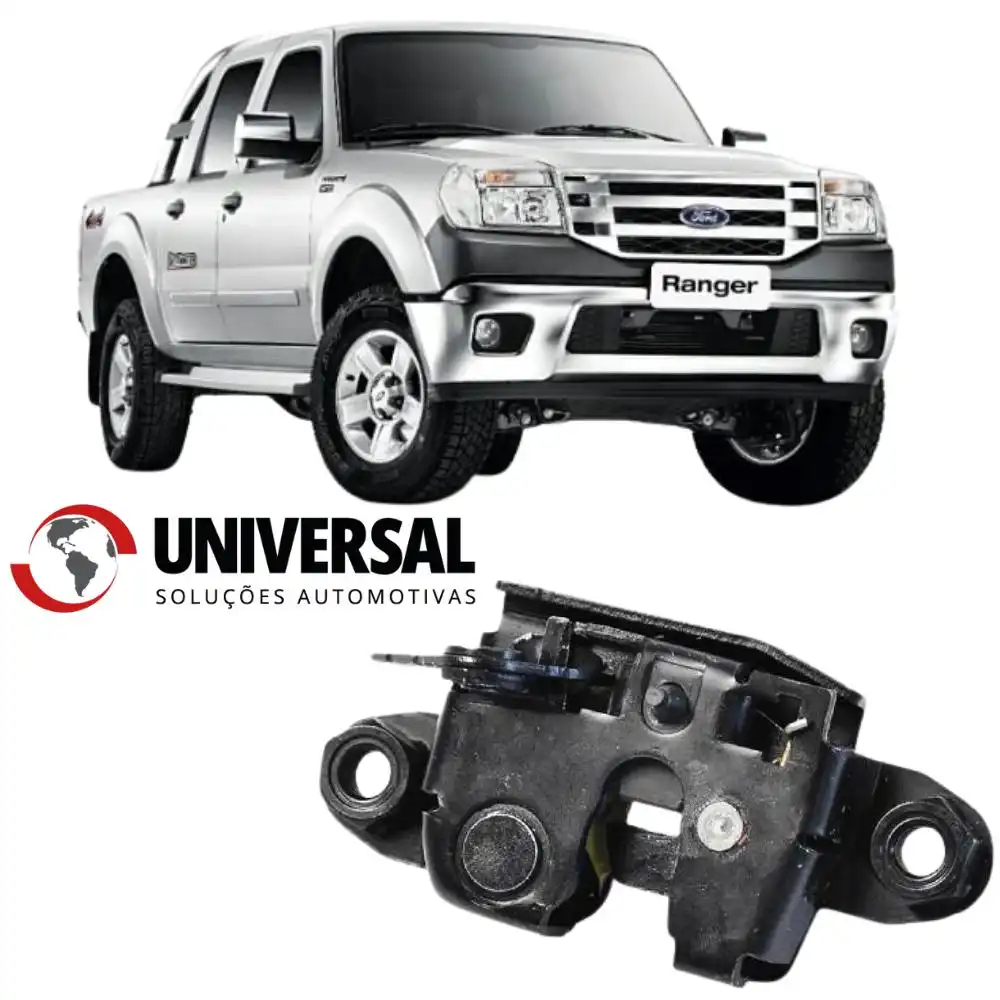 FECHADURA TAMPA TRAS FORD RANGER 2012 A 2023