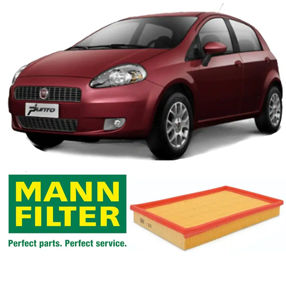 FILTRO AR MOTOR FIAT PUNTO 1.4 8V 2007/