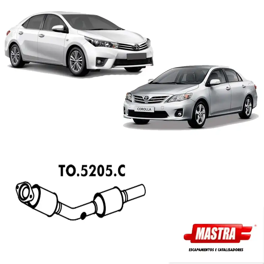 CANO SAIDA TOYOTA COROLLA 1.8 16V 2009 A 2019