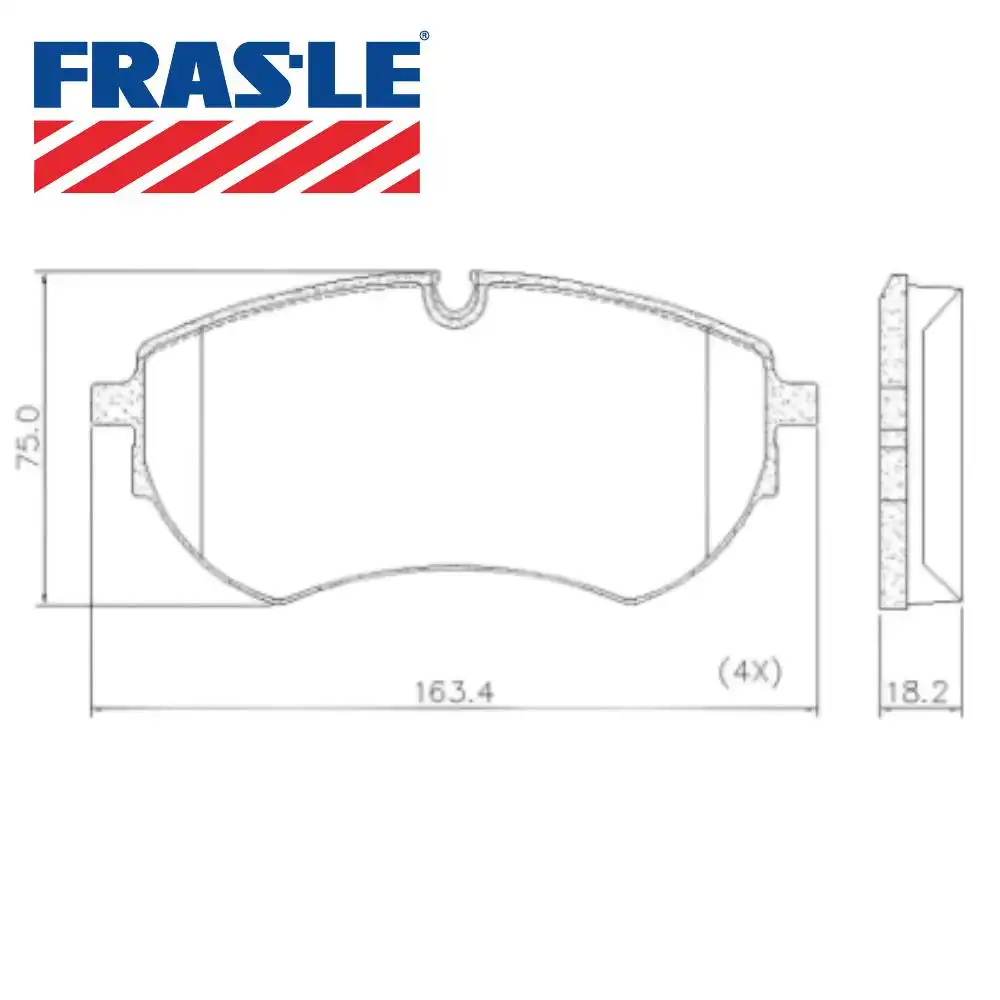 PASTILHA FREIO DIANTEIRA AMAROK 3.0 V6 2018 A 2021 CERAMICA