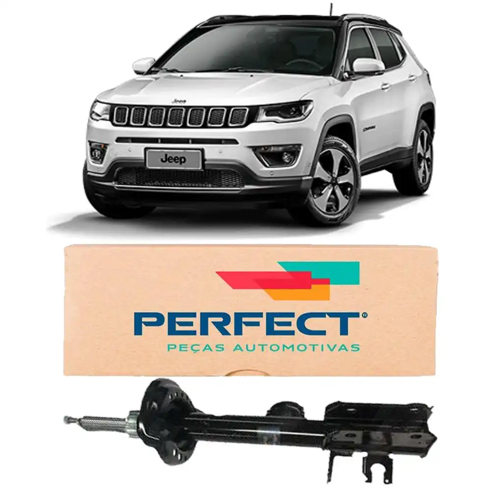 AMORTECEDOR TRASEIRO COMPASS 2.0 2017 ACIMA ESQUERDO