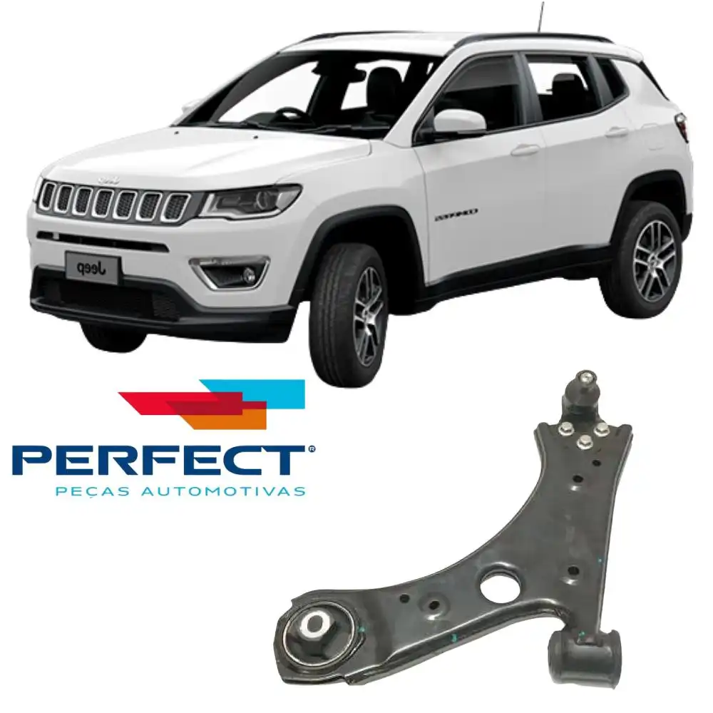 BANDEJA DIANTEIRA JEEP COMPASS 4X4 2015 A 2020 ESQ COM PIVO