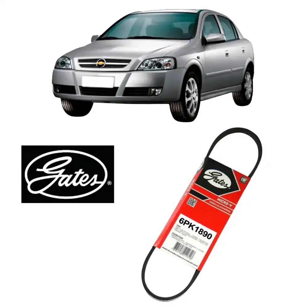 CORREIA ALTERNADOR ASTRA 1.8 2.0 8V 2004 A 2012