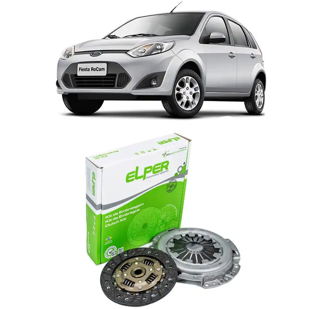 KIT EMBREAGEM FIESTA 1.0 1.3 ENDURA 1996 A 2013 SEM ATUADOR