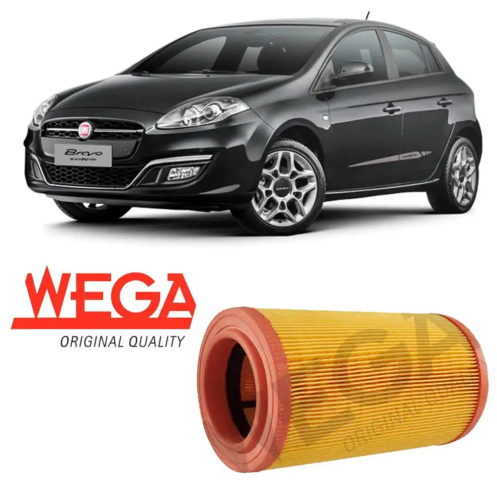 FILTRO AR MOTOR FIAT BRAVO 1.4 16V 2011 EM DIANTE