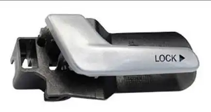 MACANETA INT PALIO 2008 A 2012 TRASEIRA DIREITA PRATA