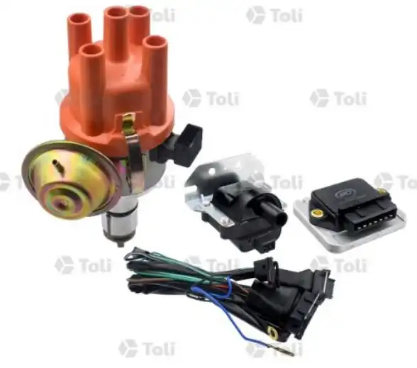 DISTRIBUIDOR COMPLETO FUSCA (KIT C/ CHICOTE,MODULO E DISTRIB