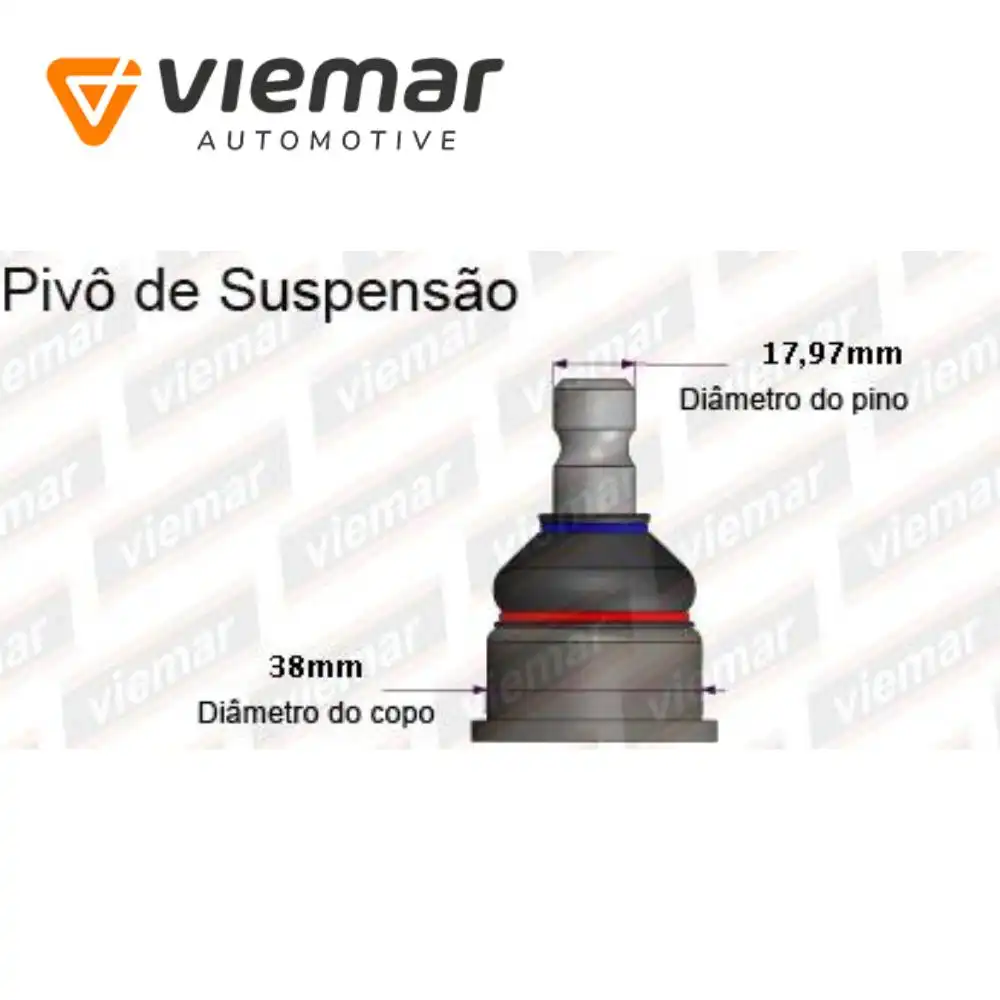 PIVO CHRYSLER PT CRUISER 2001 A 2010