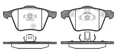 PASTILHA FREIO DIANT VOLVO XC90 2.5 2002 A 2012