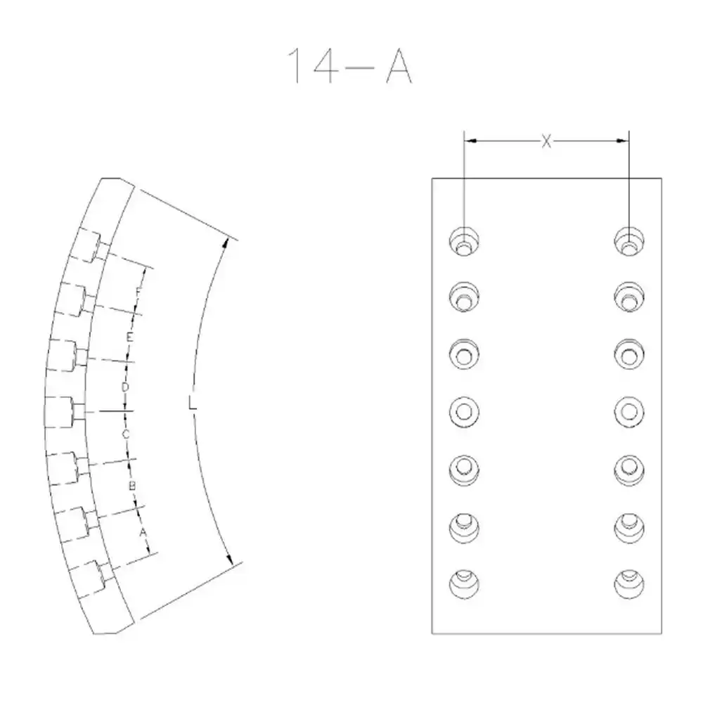 LONA FREIO TRAS CHEVETTE 81/85
