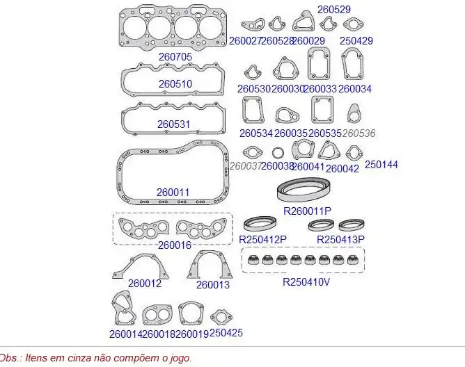 JUNTA MOTOR FIAT UNO MILLE(1500 NAC)BFI1401X C/RET