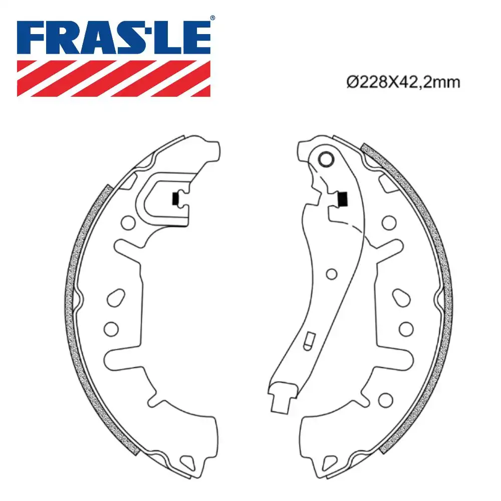 SAPATAS FREIO DUSTER 1.3 16V 2022 ACIMA