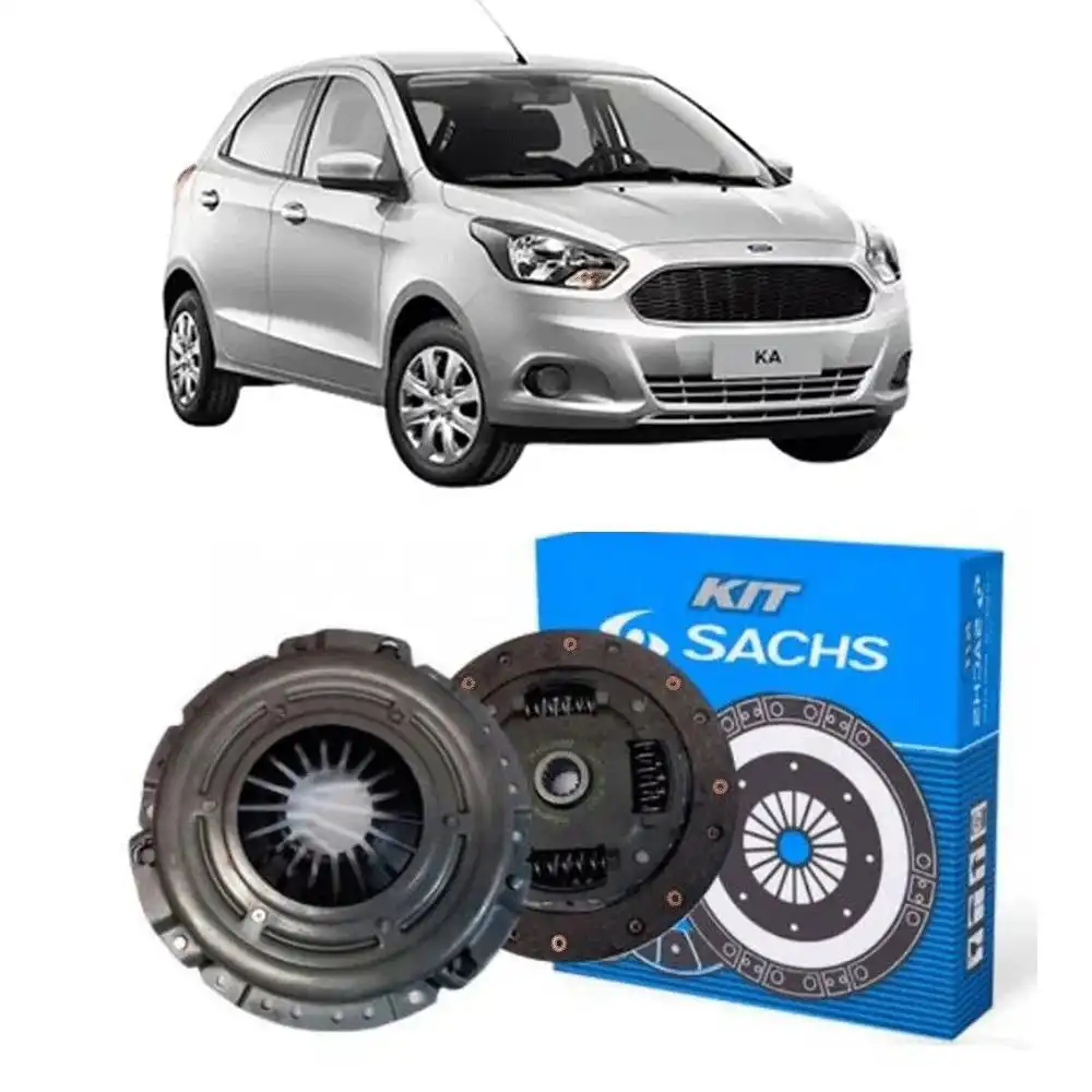 KIT EMBREAGEM KA 1.0 12V 2014 A 2018 220MM 17 ESTRIAS