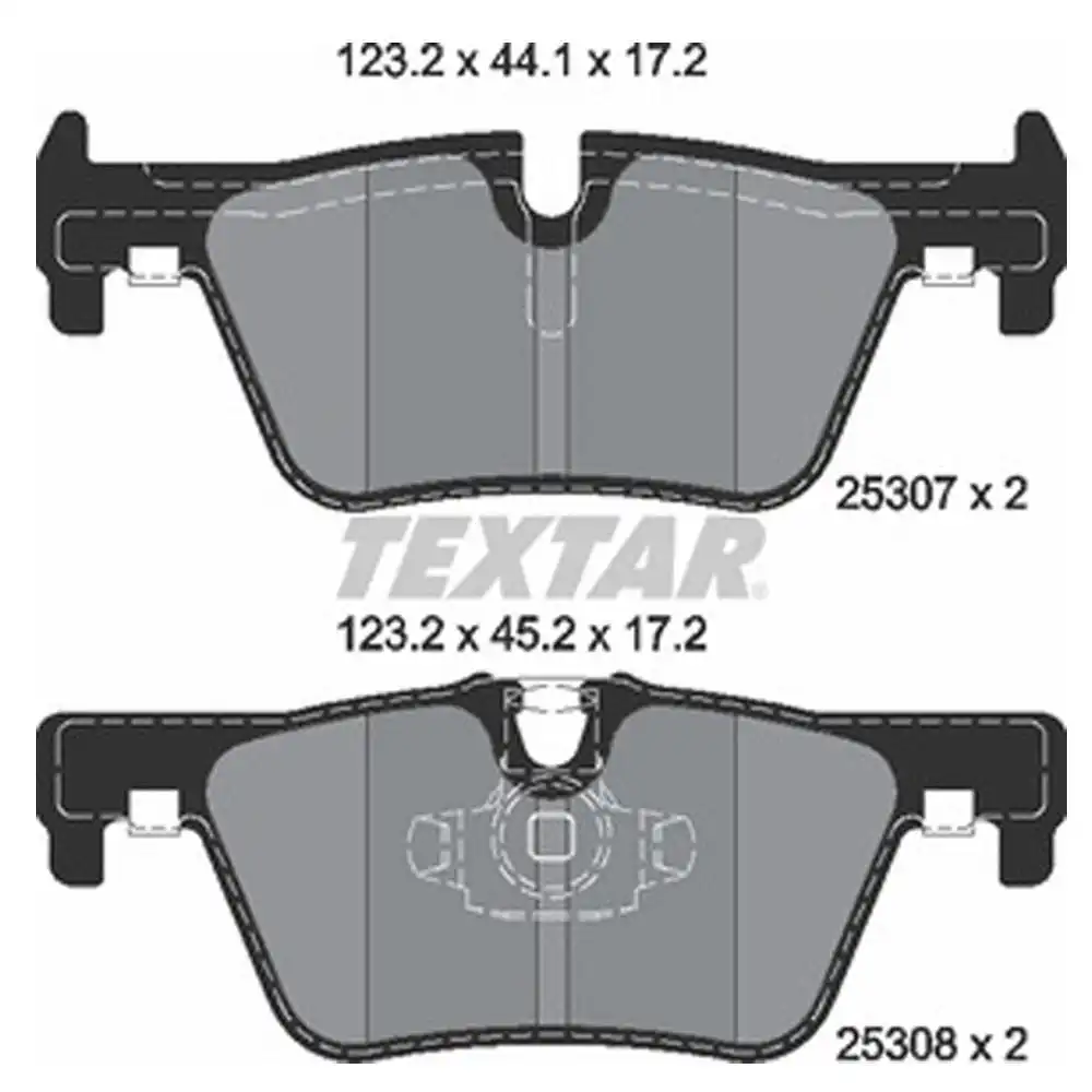 PASTILHA FREIO TRASEIRA BMW 320I 2012 A 2018