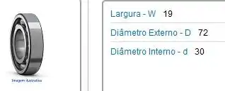 ROLAM RODA TRAS FUSCA (TODOS)