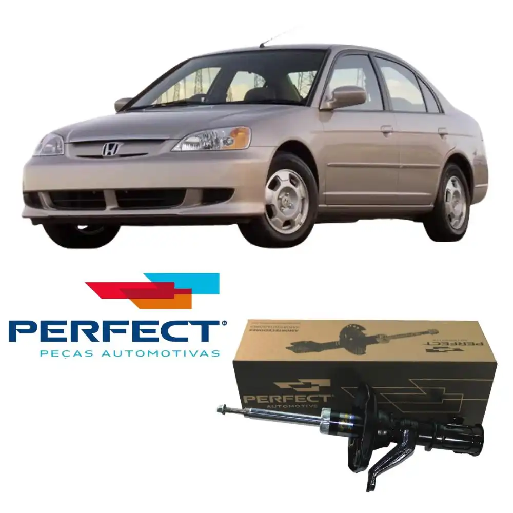 AMORTECEDOR DIANTEIRO HONDA CIVIC 2003 A 2005 ESQUERDO