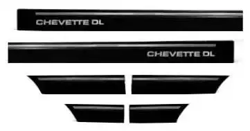 FRISO LATERAL CHEVETTE DL 87/ AUTOCOLANTE