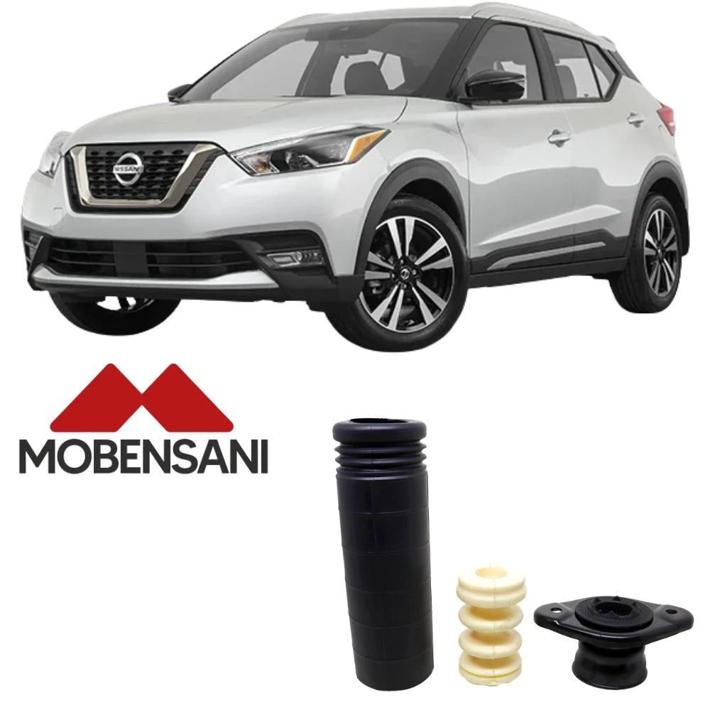 COXIM AMORTECEDOR TRASEIRO NISSAN KICKS 2016 ACIMA COMPLETO