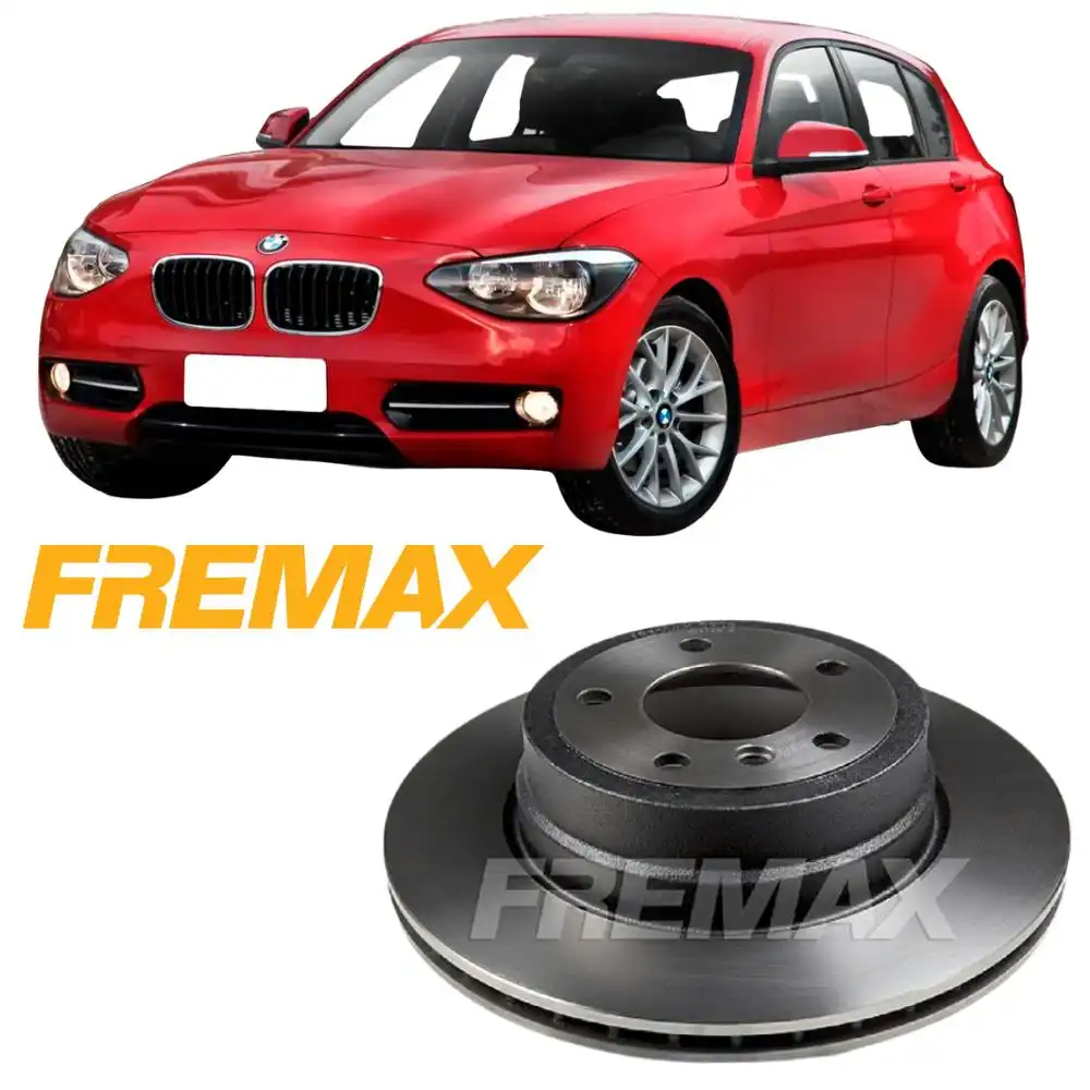 DISCO FREIO TRASEIRO BMW 135I 3.0 24V 2009 A 2013 VENTILADO