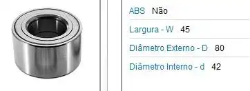 ROLAM RODA DIANT FUSION C/ABS