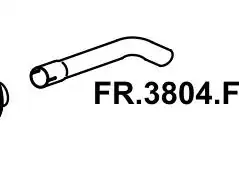 TUBO TRASEIRO F-1000 F-2000 1980 A 1991