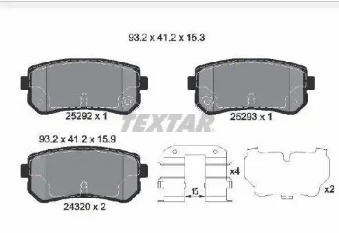 PASTILHA FREIO TRASEIRA JAC T6 2.0 16V 2014 ACIMA