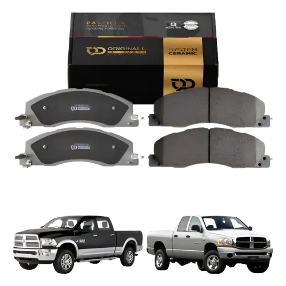 PASTILHA FREIO DIANTEIRA RAM 2500 2009 A 2019  CERAMIC