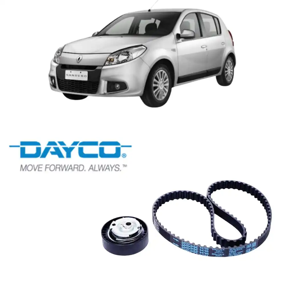 KIT CORREIA DENTADA SANDERO 1.6 8V 2010 A 2018