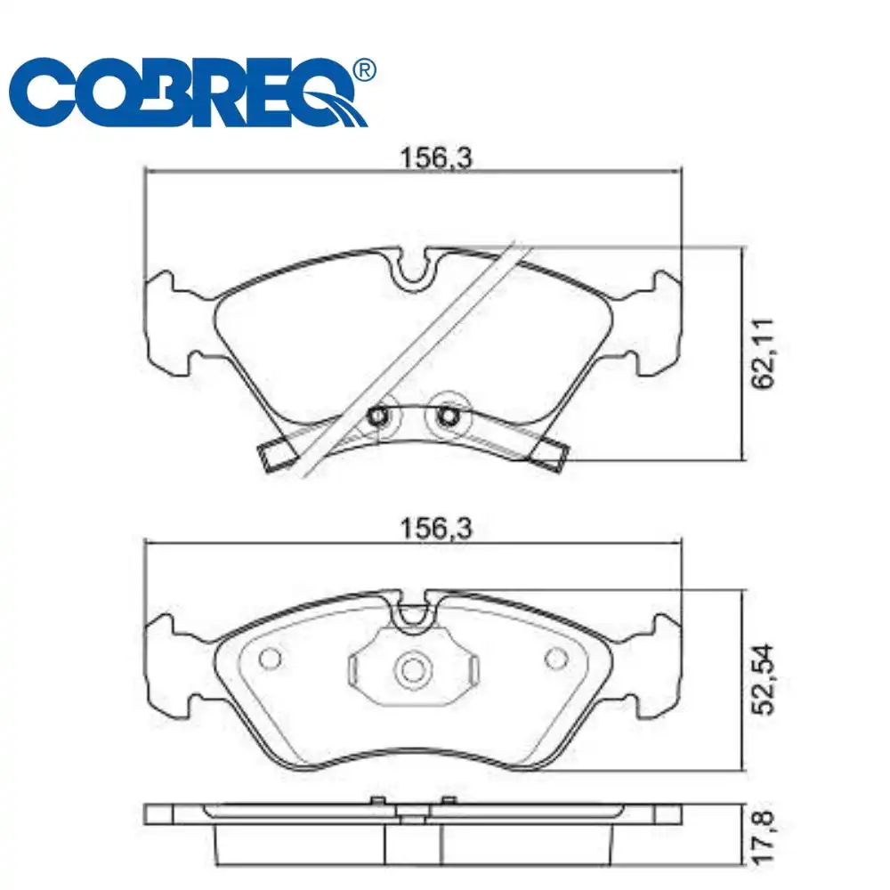 PASTILHA FREIO DIANTEIRA MERIVA 1.8 8V 2002 A 2010 ARO 14