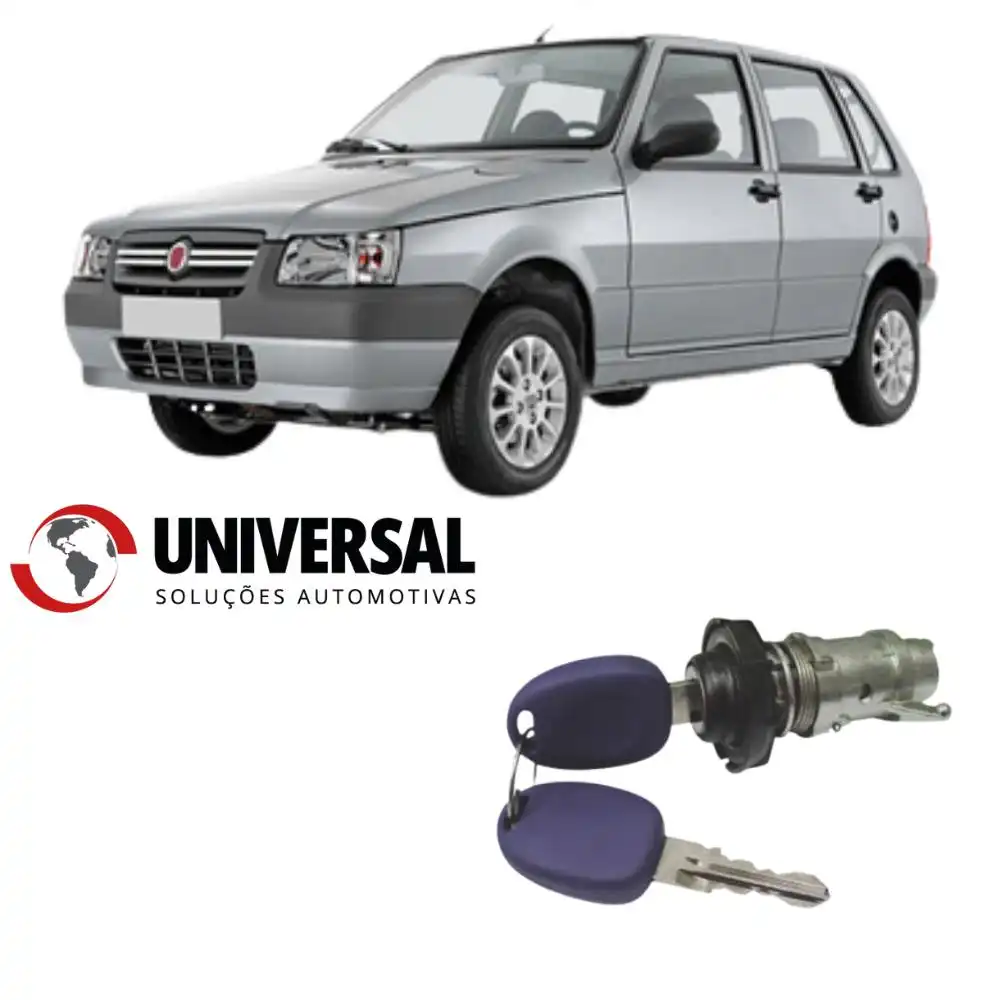 CILINDRO PORTA MALAS FIAT UNO 04/ CHAVE AZUL