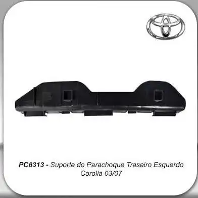 GUIA PARACHOQUE TRAS TOYOTA COROLLA 03/08 ESQ