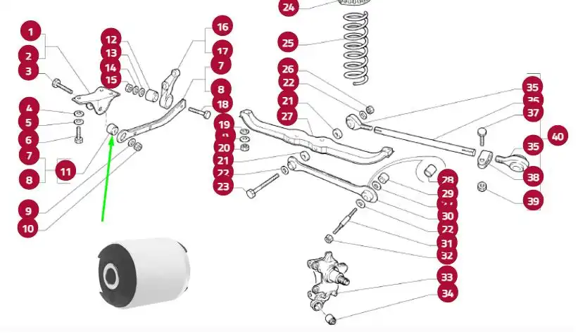 BUCHA BRACO SUSP.TRAS TEMPRA (GRANDE)