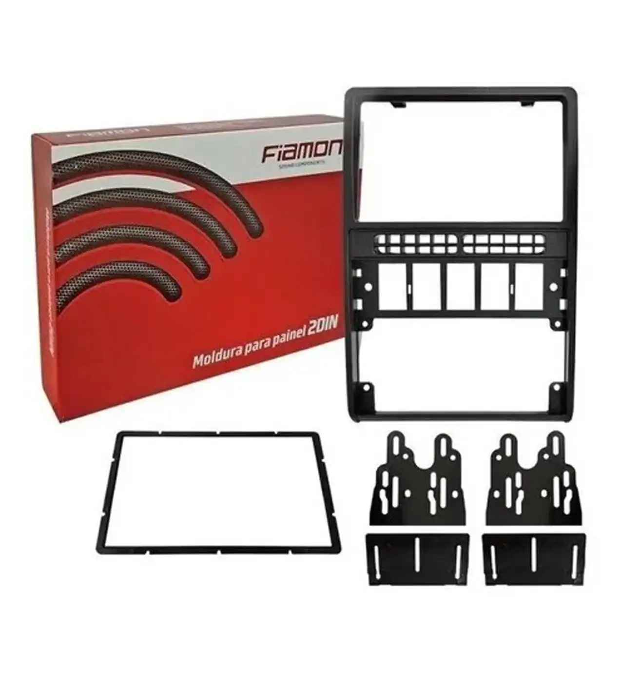 MOLDURA PAINEL INT GOL PLUS 2 DIN CENTRAL