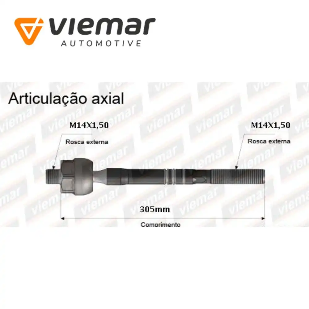 BARRA AXIAL HYUNDAI HB20 2023 A 2024