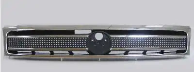 GRADE RADIADOR FIAT PALIO 2004/ PRETA C/MOLDURA CROMADO