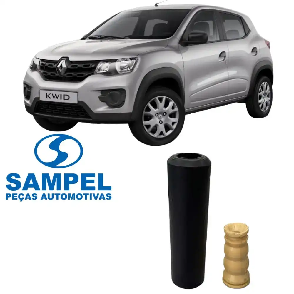 KIT AMORTECEDOR TRASEIRO KWID 2017 ACIMA