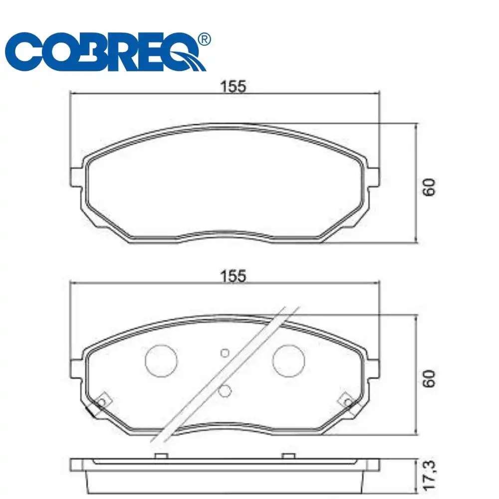 PASTILHA FREIO DIANTEIRA KIA SORENTO 3.5 V6 2.4 2.5 CRDI 200