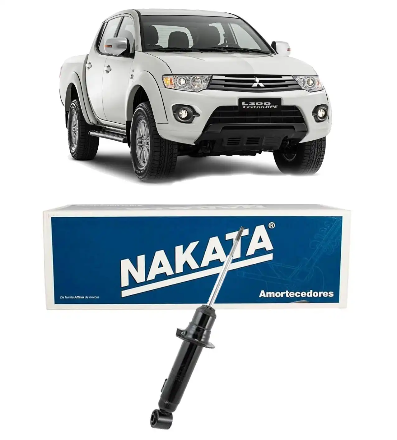 AMORTECEDOR DIANTEIRO MITSUBISHI L-200 TRITON 2013 A 2018