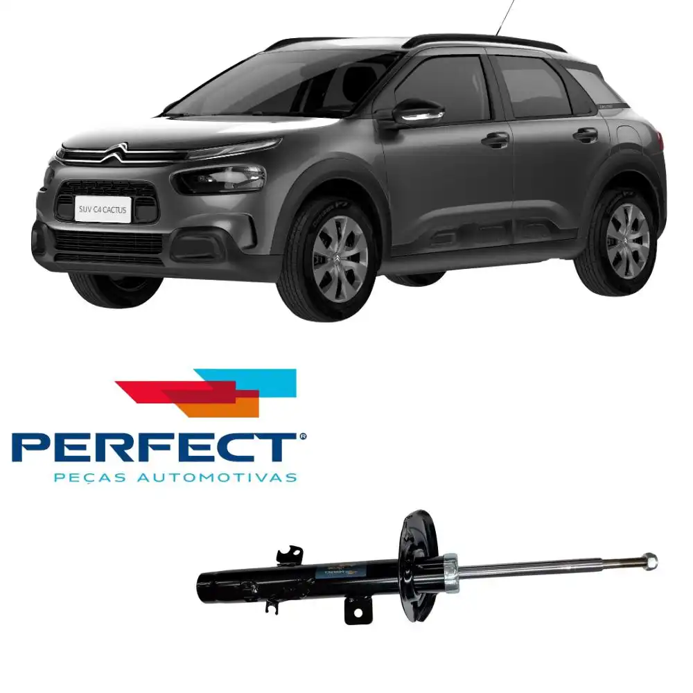 AMORTECEDOR DIANTEIRO CITROEN C4 CACTUS 2018 A 2021 ESQUERDO