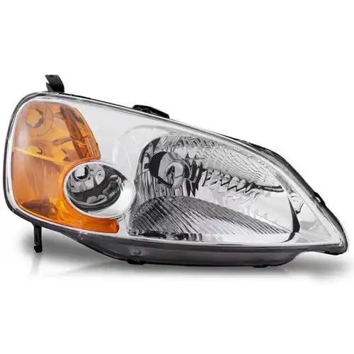 FAROL HONDA CIVIC 2001 A 2004 PISCA AMBAR ESQ