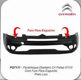 PARACHOQUE DIANT CITROEN C4 PALLAS 2006/ P/PINTURA